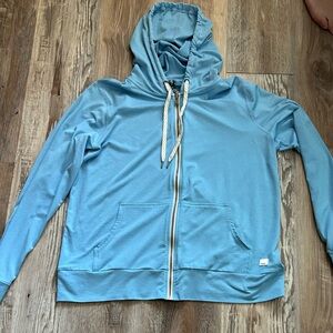 Vuori Light Blue Hoodie